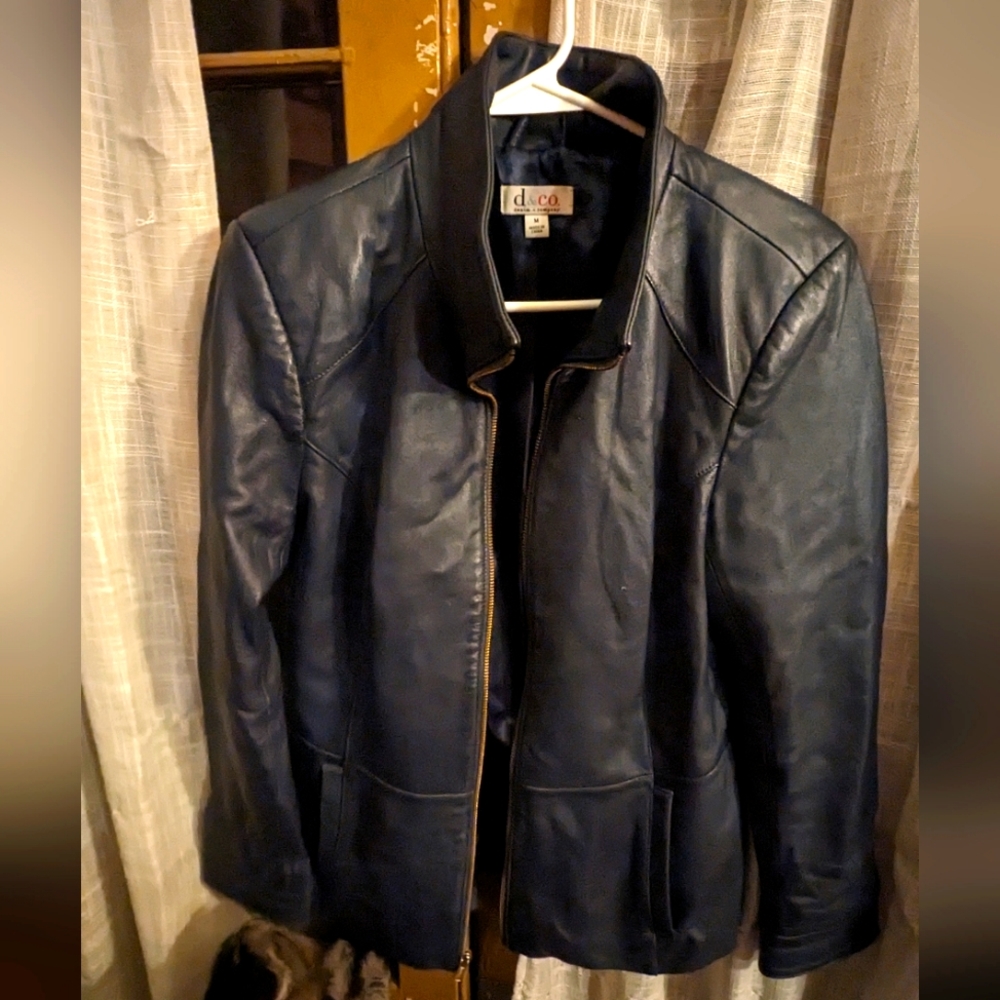 Leather jacket